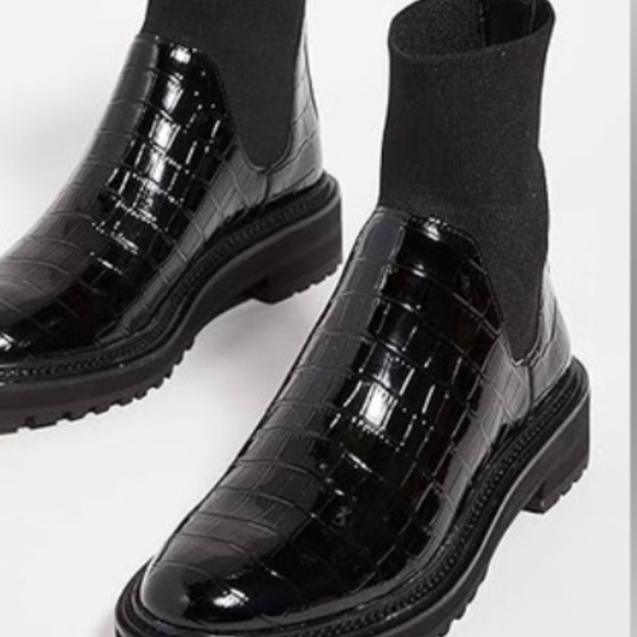 Loeffler randall patent leath boots - Picture 4 of 5